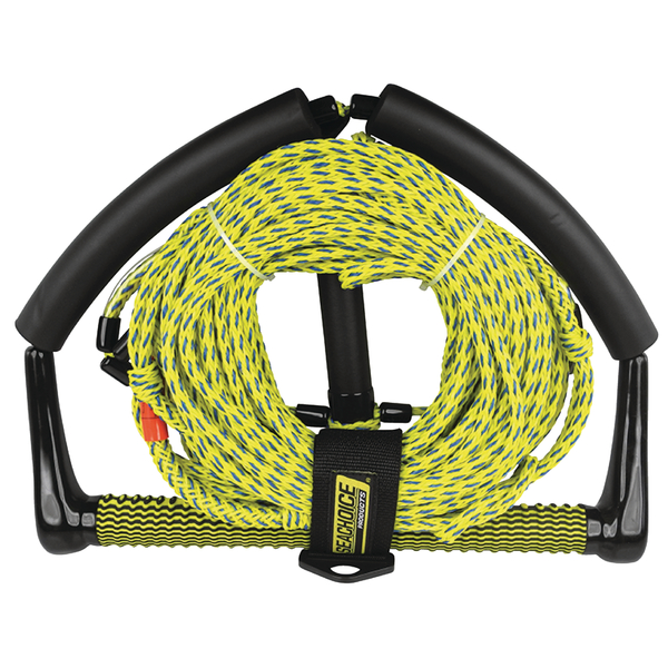 Seachoice 4-Section Wakeboard Rope With Trick Handle, 70' 86723
